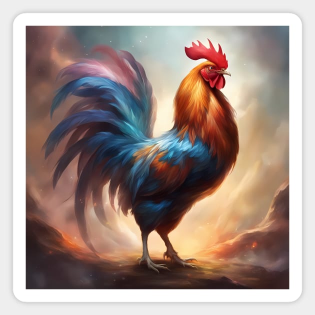 Cluck and Co Magnet by animegirlnft
